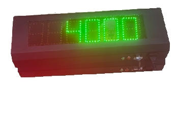 Tương thích các đầu cân: R320, R420, Matrix II, Small, VMC 203, IDS 701, DFWLI, 3590E, 3590EXT, 3590EGT... và các đầu cân khác do Cân Điện tử Việt Nhật cung cấp
Bảng hiển thị phụ ngoài trời, hiển thị khối lượng xe, để tài xế xe, hoặc chủ hàng có thể nhìn thấy mà không vào phòng điều hành trạm cân.

- Model: LED 3in LED xanh
- Số lượng: 01 bộ
- Vật liệu: