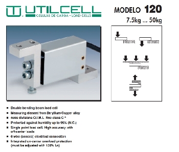 n 95% (CN)
Vật liệu: hợp kim đồng
Dạng loadcell: nén lực
Quá tải an toàn: 150%
Quá tải tối đa: 200%
Nhiệt độ sử dụng: -10...+40 °C
Nhiệt độ tối đa: -20...+50 °C
Kích thước và các thông số khác xem hình bên dưới:


