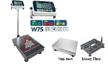 Cân bàn điện tử 300kg W75
Cân bàn điện tử 300kg W75 số LCD lớn (Platform scale W75 UWE TAIWAN).
Thông tin sản phẩm và chức năng cân bàn điện tử W75 ĐÀI LOAN:
- Khung được làm bằng thép, mặt bàn cân làm bằng Inox. hoặc lựa chọn toàn bộ bằng Inox nếu sử dụng môi trường có ăn mòn ( option)
- Chân đế có thể di chuyển mọi địa hình, thiết kế vững