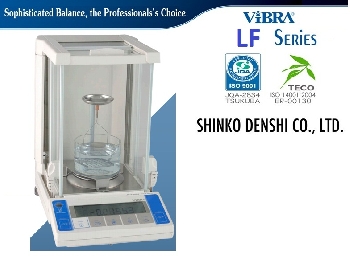 dụng có thể trải nghiệm các hoạt động đo lường đáng tin cậy trong phạm vi rộng ... chức năng cân đo trọng lượng đơn giản, thể hiện tỷ lệ phần trăm, trừ bì ... VIBRA LF loạt hứa hẹn hiệu suất làm việc xuất sắc cho các chuyên gia phòng thí nghiệm để phân tích các sản phẩm có độ chính xác cao nhất
Cân phân tích điện tử VIBRA LF SERIES chuy