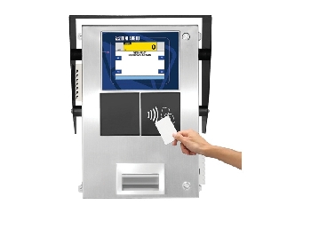 ân tự phục vụ. Được trang bị máy in nhiệt và đầu đọc thẻ RFID hoặc bộ nhận tiền xu. 


ĐẶC TÍNH KỸ THUẬT

Đầu cân gắng trên tủ điện bằng thép không gỉ, được lắp thêm hệ thống điện và bộ cấp nguồn cho các thiết bị tích hợp.
Tấm che bảo vệ để sử dụng ngoài trời, khỏi ánh nắng mặt trời và các điều kiện thời tiết bất l