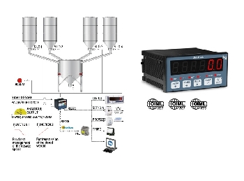 p hoặc xả, hoặc liều lượng và hỗn hợp nhiều bồn cùng 1 lúc.


NHỮNG ĐẶC ĐIỂM CHÍNH
Bàn phím nhấn chống thấm với 5 phím tính năng.
Màn hình LED màu đỏ hiệu số lớn dễ nhìn với 6 chữ số cao 20-mm và 6 đèn LED để hiển thị các chức năng hoạt động.
Trường hợp gắn bảng điều khiển. Kích thước đầu cân: 143,5 x 72 x 129mm (l x h x w). Mẫu kho