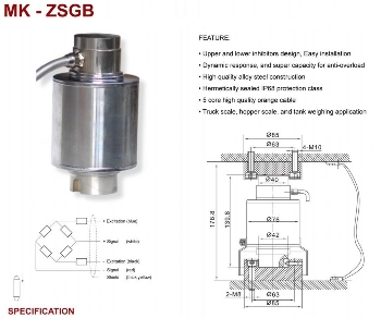 n toàn: 150%
Quá tải tối đa: 200%
Điện trở: 2mv/v
Trở kháng đầu vào: 700 ±10Ω
Trở kháng đầu ra: 700 ±5Ω
Sử dụng thích hợp cho: cân xe tải
Thiết kế phù hợp với nhiều công trình, dự án và các loại trạm cân xe tải, cân sàn