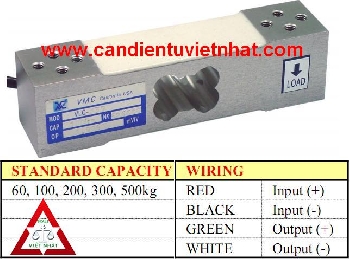 i trường công nghiệp.
Loadcell VMC VLC-137 dạng loadcellđiểm đơn được thiết kế để đáp ứng những yêu cầu có độ chính xác nghiêm ngặt nhất
Thiết kế phù hợp với nhiều công trình, dự án và các loại cân thông dụng khác như cân bàn, cân bàn nhỏ, cân kỹ thuật điện tử, cân bồn… và các hệ thống cân công nghiệp khác.